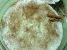 Arroz doce caramelizado