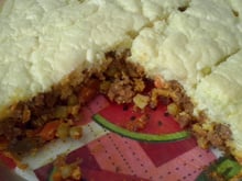 Fritada de carne moída