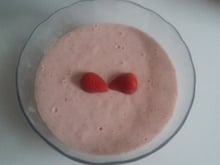 Mousse de morango