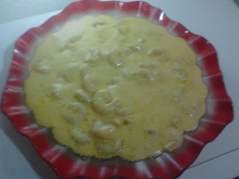 Camarão aos 4 queijos