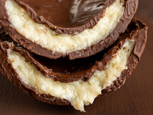 Ovos de páscoa estilo trufas de beijinho