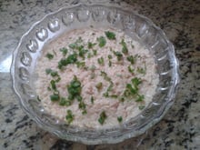Risoto de atum ao vinho branco (delicioso)