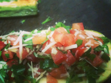 Bruschetta de abobrinha (light)