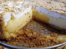 Torta de limão com massa podre