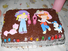 Bolo com doce de leite