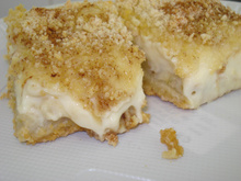 Bolo farofa de banana