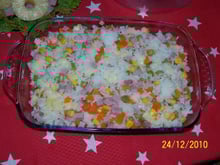 Arroz de forno cremoso