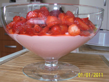 Mix de morango delicioso