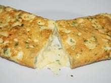 Omelete de cream cheese