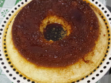 Pudim  de  milho verde