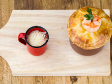 Empadão de camarão