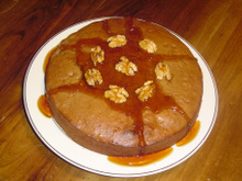 Bolo de açúcar mascavo