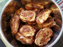 Rabanada no forno deliciosa