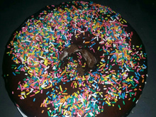 Cobertura para bolo de chocolate