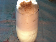 Vitamina de maçã com canela