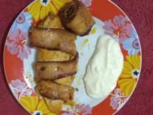 Peito de frango com bacon