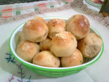 Pãezinhos de cebola