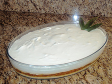 Torta cremosa de abacaxi