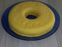 Bolo de milho verde no micro-ondas
