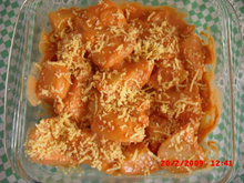 Batata sautée com molho rosé