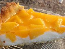 Torta gelada de pêssego: receita completa