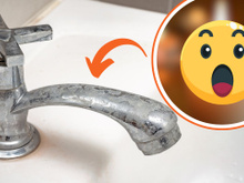 Demorei 30 anos para descobrir que esse item deixa a torneira brilhando e impede manchas de água, é uma verdadeira mágica!