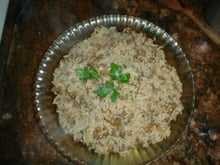 Arroz com lentilha