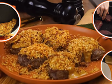 Almoço de uma panela só em 20 minutos: carne, molho e farofa de cebola, uma perfeição!