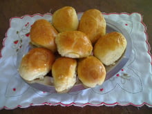 Pãozinho de leite recheado