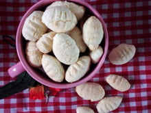 Bolachinhas de maizena e coco
