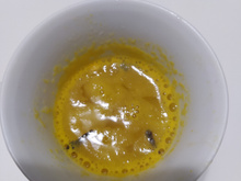 Chá de maracujá e maçã