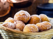 Bolinho de chuva sem glúten e sem ovo