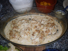 Cação ao leite de coco