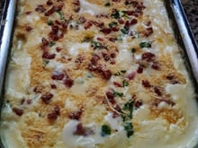 Batata gratinada