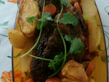 Peixinho recheado com abacaxi e bacon