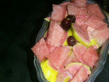 Salada de frutas simples e refrescante