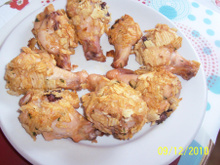 Coxinhas da asa de frango especiais