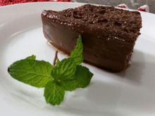 Pudim de achocolatado da Mel