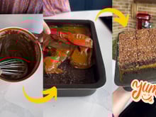 Bolo pão de mel de travessa gelado de dar água na boca: tem muito recheio e é fácil de fazer!