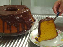 Bolo de cenoura da Ana