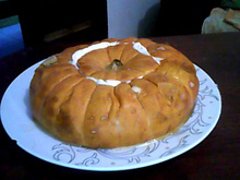 Moranga com creme de Leite ao forno