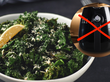 Por que você NÃO DEVE fazer couve crispy na airfryer?