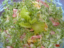 Salada de alface