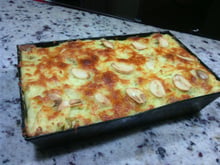 Lasanha de purê fácil e gostosa