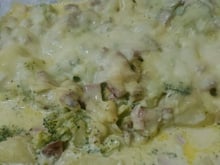 Brócolis com batata ao forno