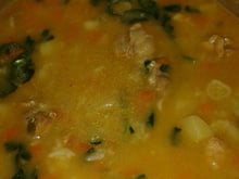 Canja de galinha simples