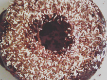 Bolo de chocolate com café