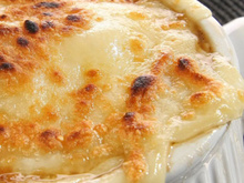 Creme de milho e queijos Regina