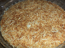 Mousse de coco queimado