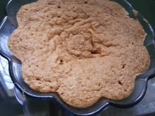Bolo fit de banana com aveia e amaranto